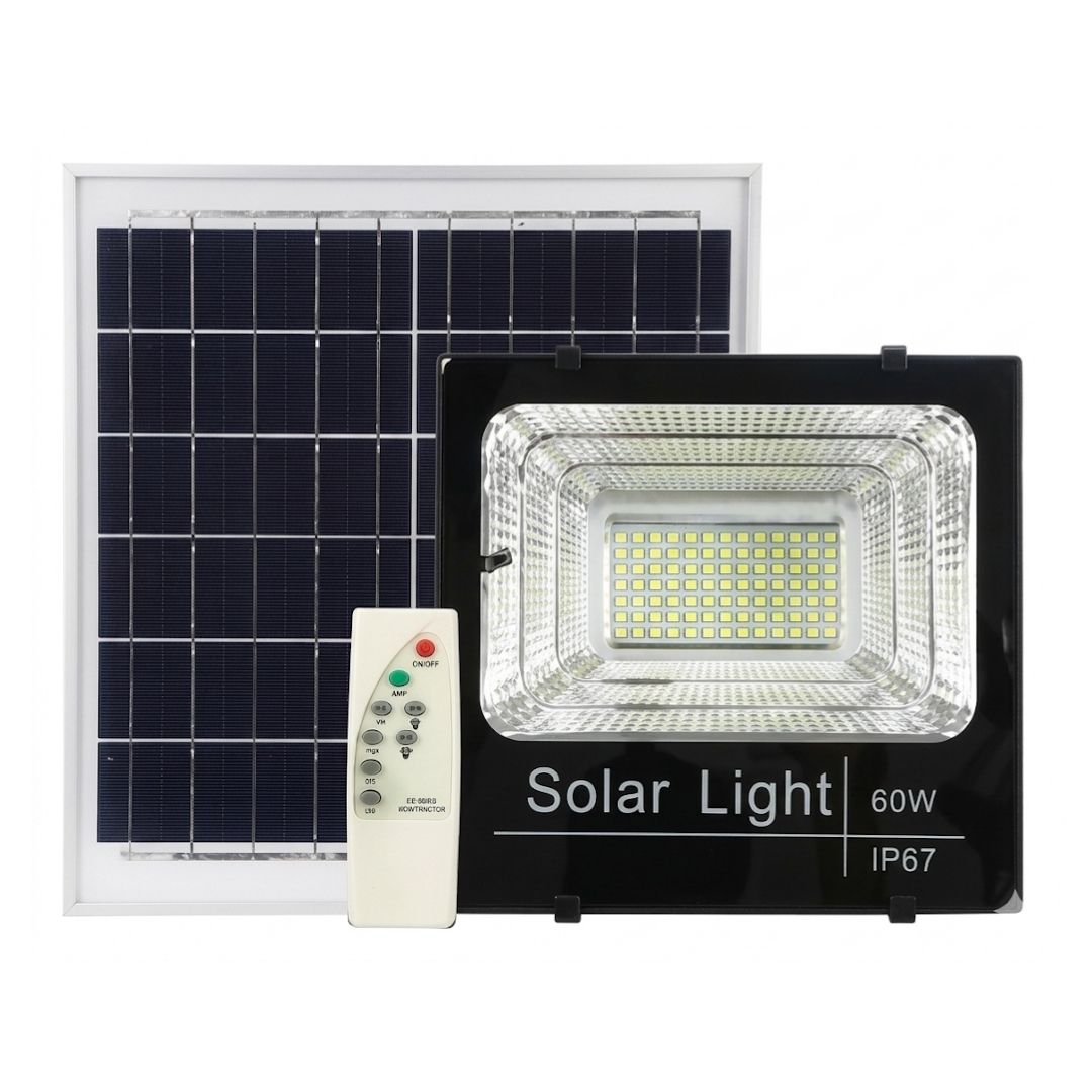 ĐÈN PHA LED NĂNG LƯỢNG MẶT TRỜI NEWSTAR 60WA
