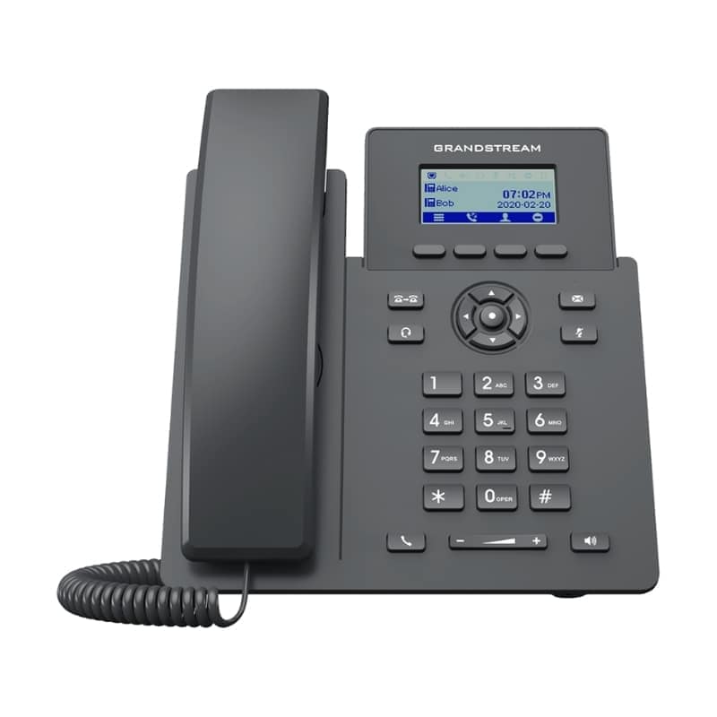 ĐIỆN THOẠI IP GRANDSTREAM GRP2601 - 2 TÀI KHOẢN SIP, HỘI NGHỊ 5 CHIỀU, QUẢN LÝ CLOUD GDMS