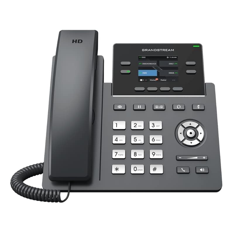 ĐIỆN THOẠI IP GRANDSTREAM GRP2612P - MÀN HÌNH MÀU 2.4