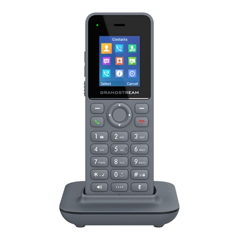 ĐIỆN THOẠI IP KHÔNG DÂY GRANDSTREAM DP725 - CÔNG NGHỆ DECT, PIN 50H, TẦM XA 400M