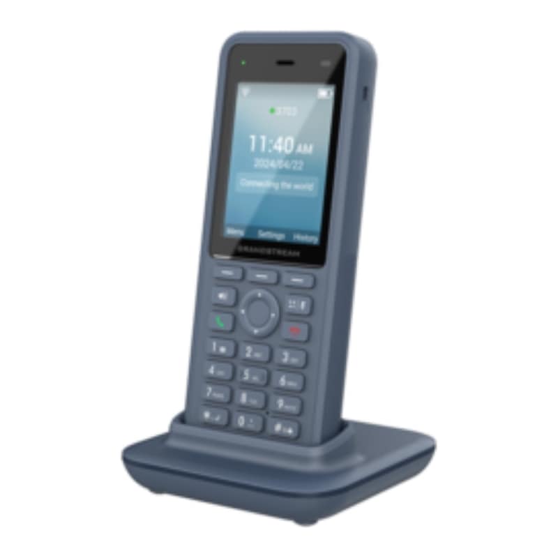 ĐIỆN THOẠI IP WI-FI 6 GRANDSTREAM WP816 - KHÔNG DÂY CẦM TAY, BLUETOOTH, PIN 6H ĐÀM THOẠI