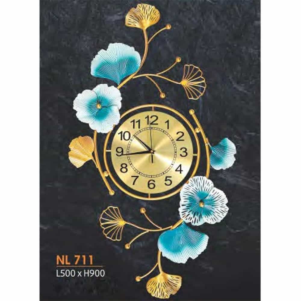ĐỒNG HỒ TREO TƯỜNG TRANG TRÍ NETVIET NL 711