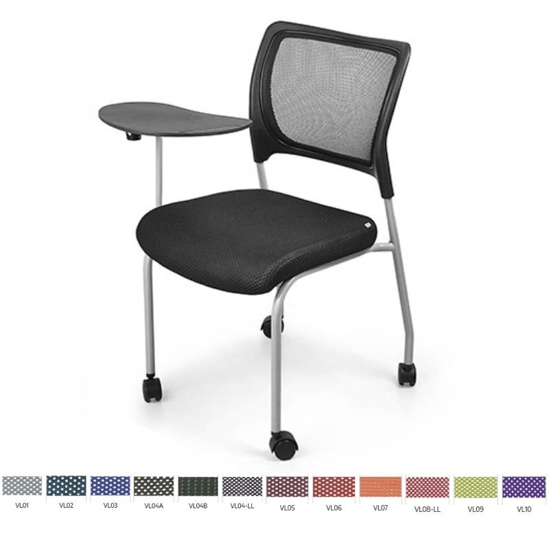 GHẾ TỰA PHÒNG LÀM VIỆC LƯNG LƯỚI CÓ BÁNH XE NỘI THẤT 190 GTB04-S