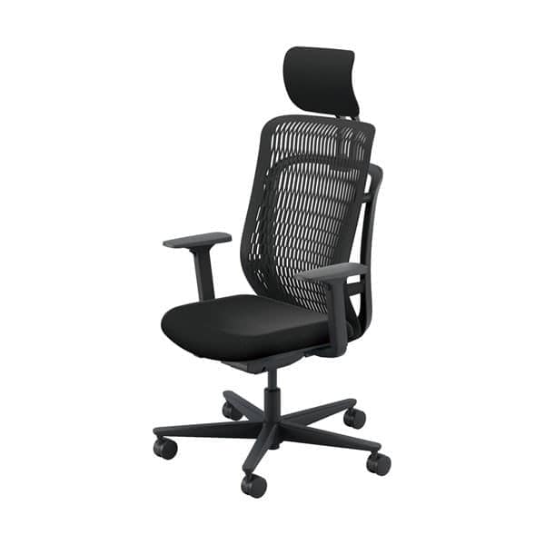 GHẾ XOAY UCHIDA AJ AJ2A-530BK-APA LƯỚI 3D CÔNG THÁI HỌC