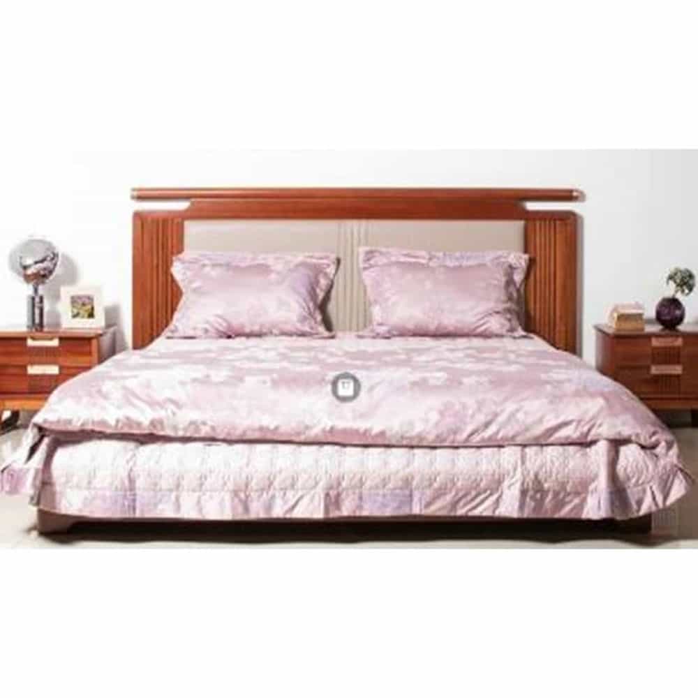 GIƯỜNG ĐÔI GỖ ĐÀN HƯƠNG CHI LAI 1.8M GIN-BOH-615