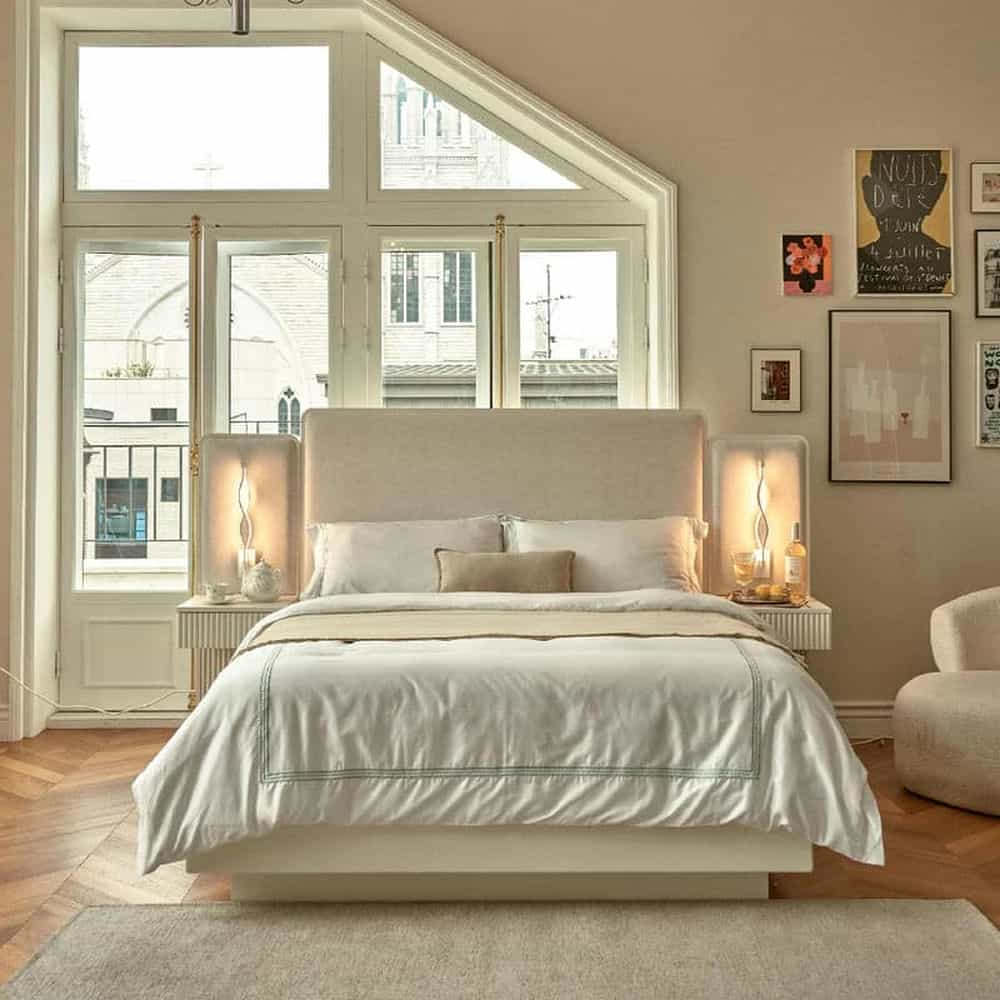 GIƯỜNG NGỦ HANGAL CHAMPAGNE 180X200