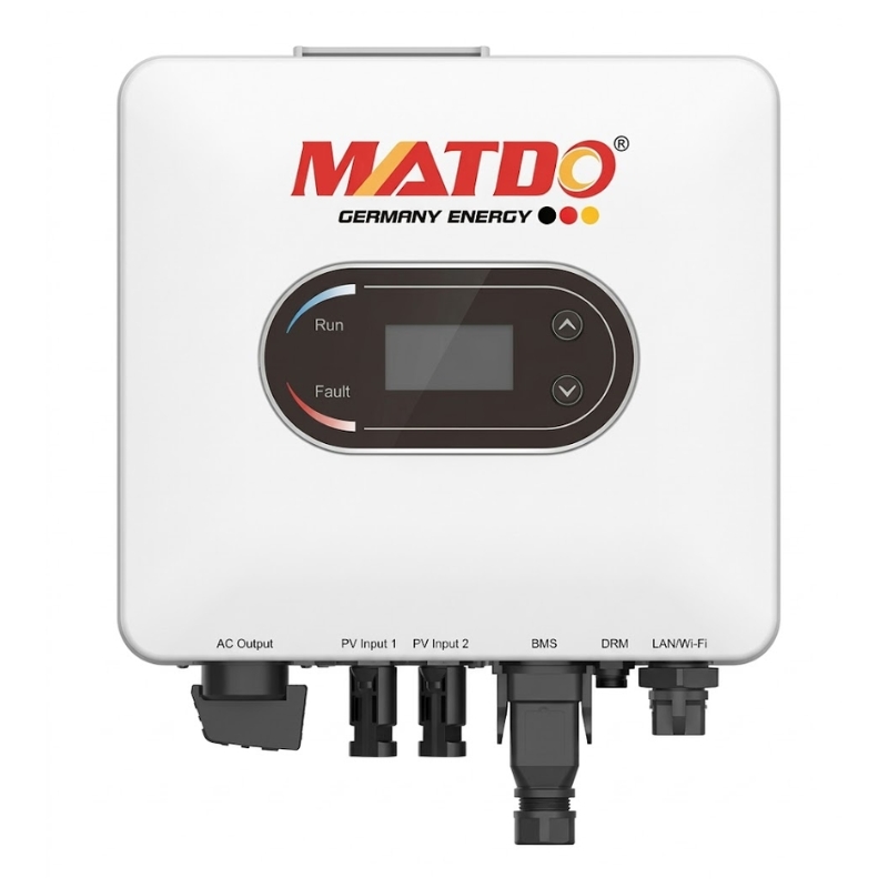 HÒA LƯỚI MATDO MD-XG1050-SI-PM 5KW HIỆU SUẤT CAO