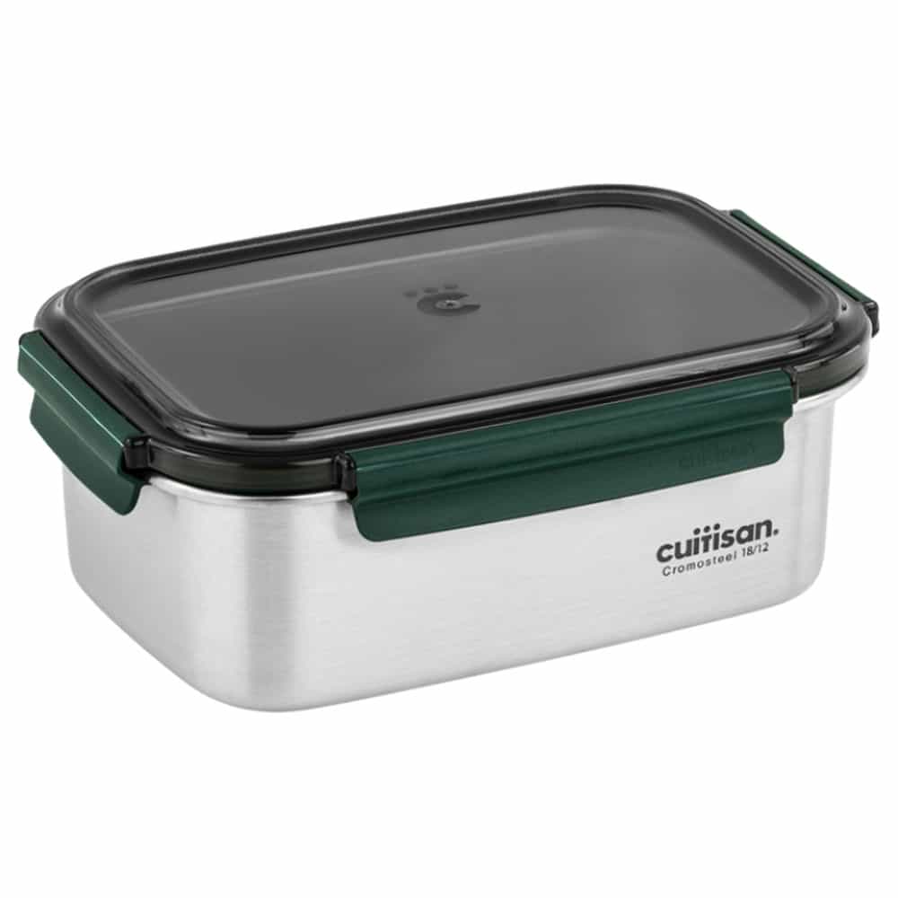 HỘP THỰC PHẨM CHỮ NHẬT INOX 316 CUITISAN BELLA 1400ML – CROMOSTEEL™ KHÁNG KHUẨN