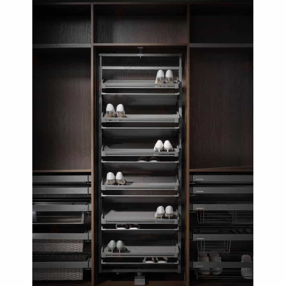 KỆ GIÀY THÔNG MINH 10 TẦNG 0.7M GERARI GW010-10