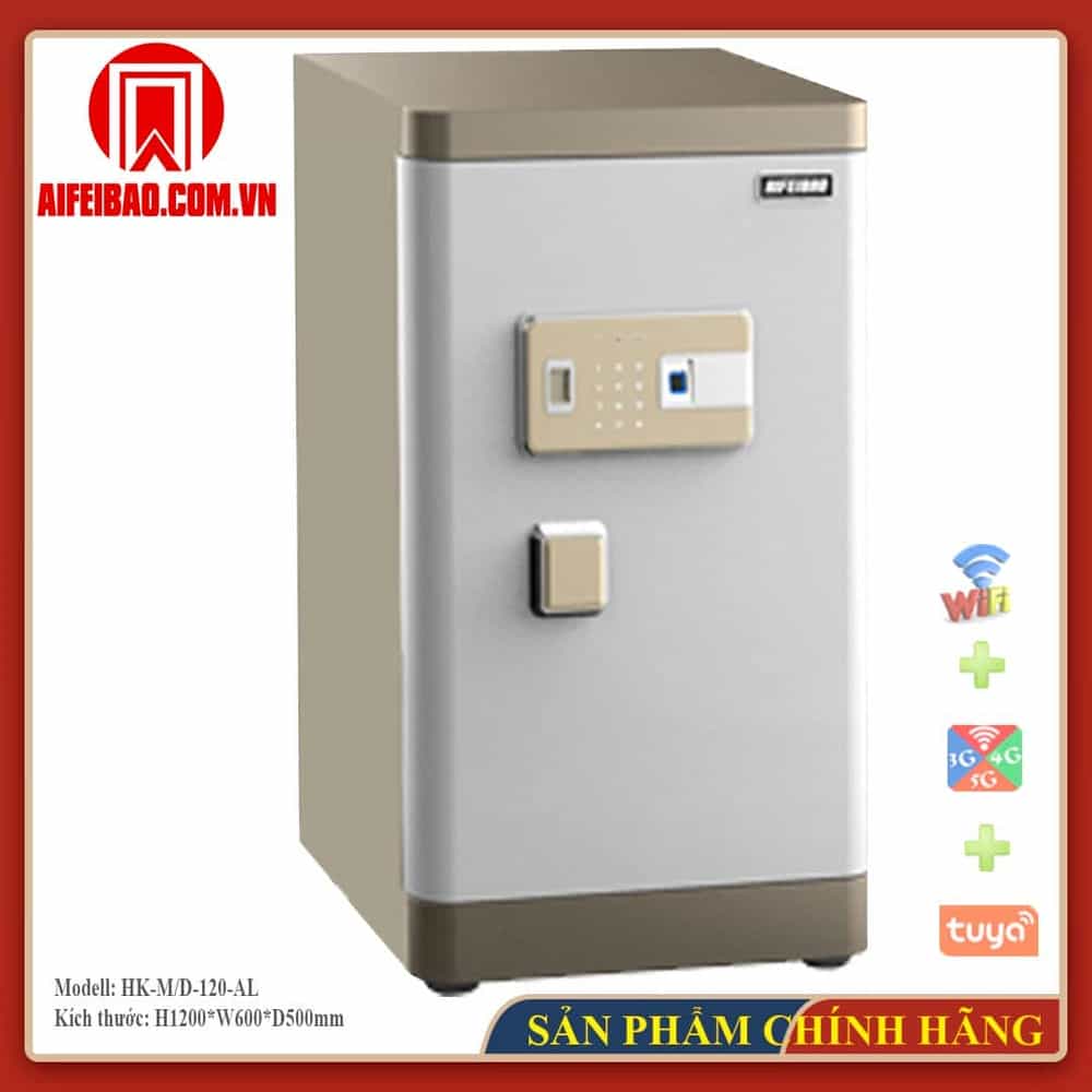 KÉT SẮT ĐIỆN TỬ CHỐNG CHÁY AIFEIBAO HK-M/D-120-AL