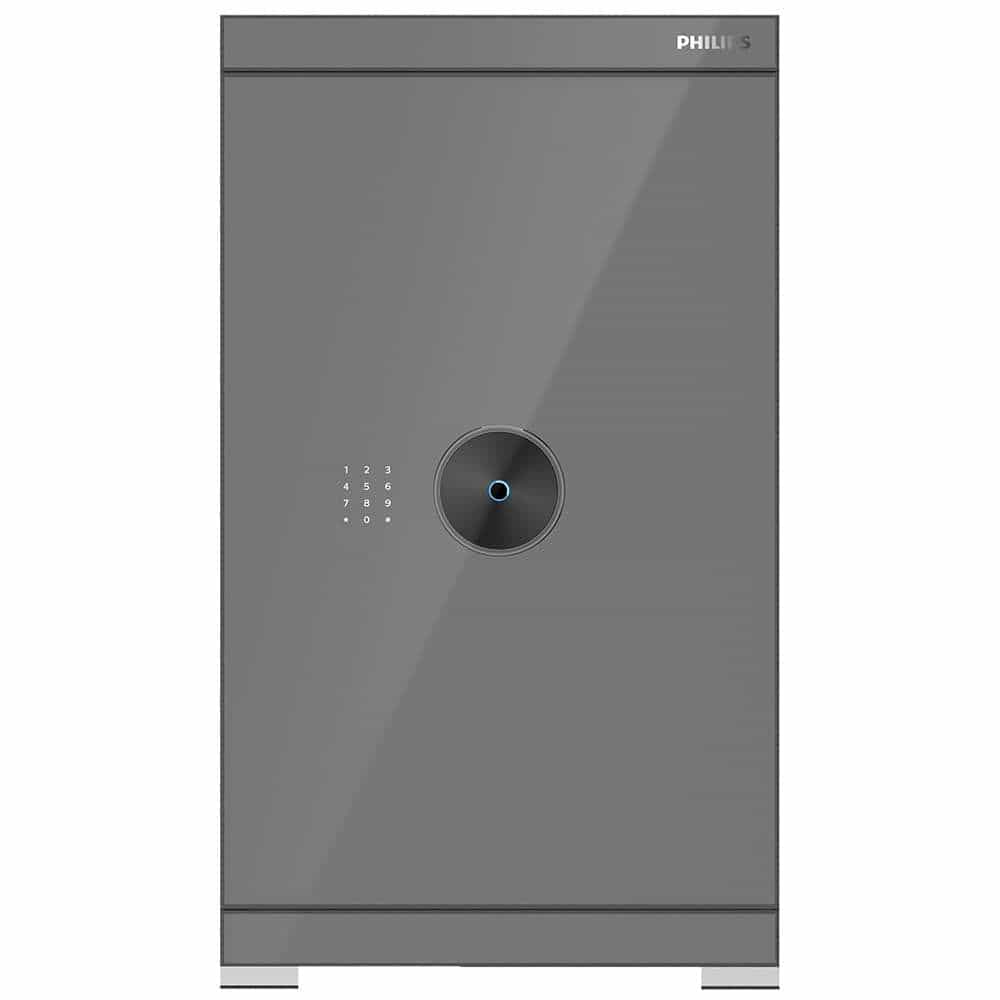 KÉT SẮT THÔNG MINH PHILIPS SBX602-8CU - KHÓA VÂN TAY & ĐIỆN TỬ, 131KG