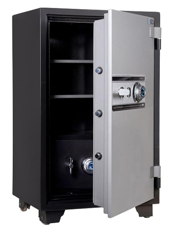 KÉT SẮT THÔNG MINH SOLID SLS-100CC | HÃNG SOLID SAFE | MODEL SLS-100CC | KHÓA CƠ | CHỐNG CHÁY 1000°C