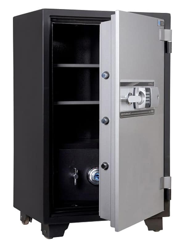 KÉT SẮT THÔNG MINH SOLID SLS-100CE | HÃNG: SOLID SAFE | MODEL: SLS-100CE | KHÓA CƠ VÀ KHÓA ĐIỆN TỬ