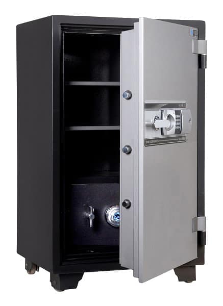 KÉT SẮT THÔNG MINH SOLID SLS-120EE - HÃNG SOLID - MODEL SLS-120EE - KÍCH THƯỚC LỚN, CHỐNG CHÁY AN TOÀN.