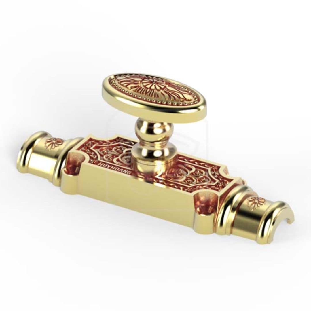 KHÓA CHỐT XOAY CỬA ĐI HH KEHC02 ĐỒNG THAU CAO CẤP