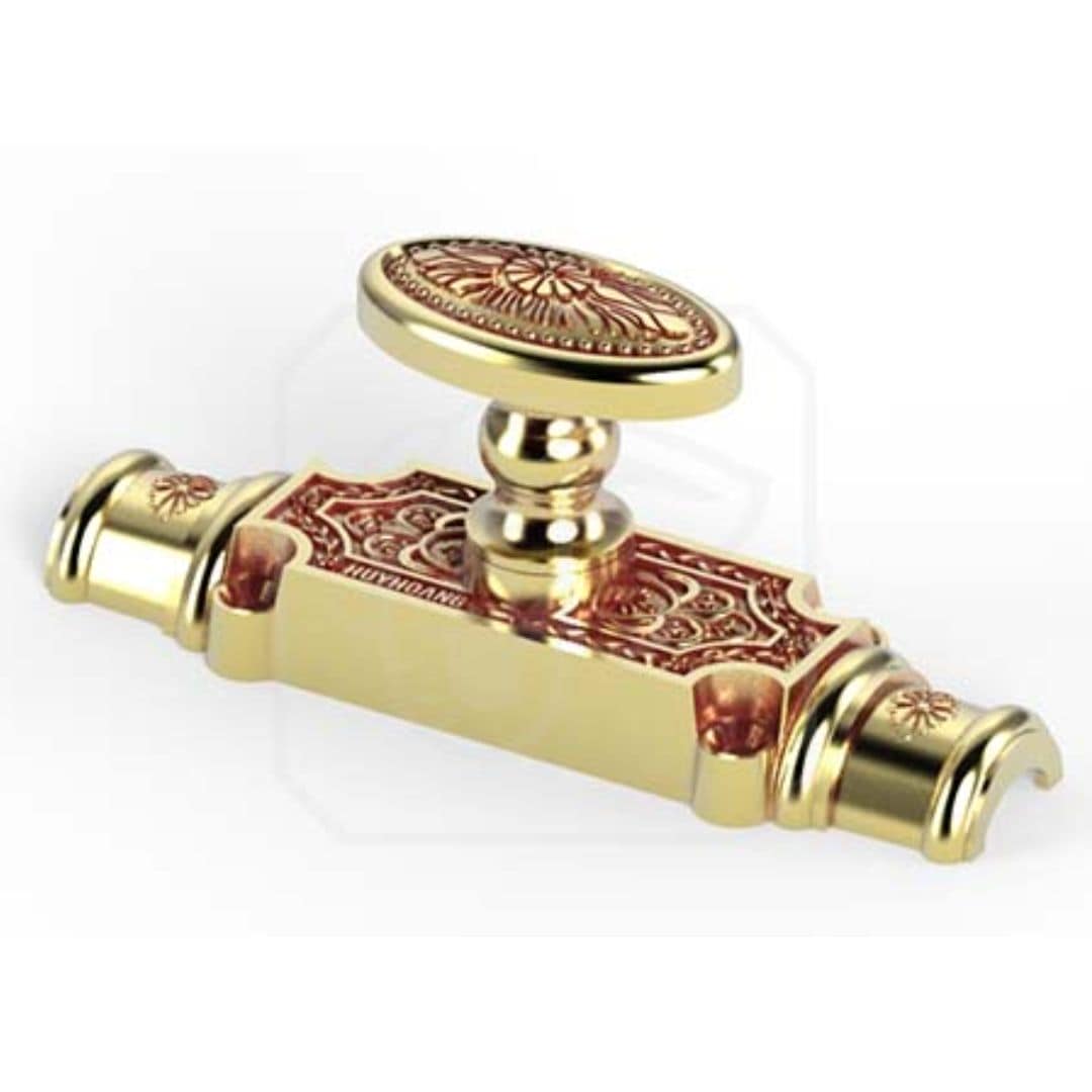 KHÓA CHỐT XOAY CỬA SỔ HH KEHC03 ĐỒNG THAU CREMONE CAO CẤP