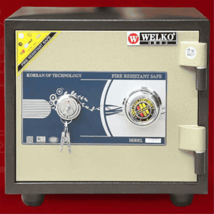 KÉT SẮT WELKO KCC 41 KHÓA CƠ NẰM NGANG CHỐNG CHÁY