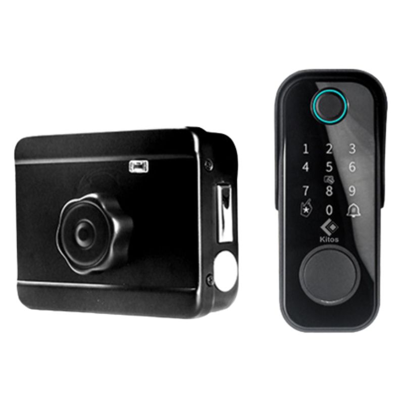 KHÓA CỬA CỔNG NGOÀI TRỜI KITOS DL03 PRO + IP68 CHỐNG NƯỚC + 100 VÂN TAY