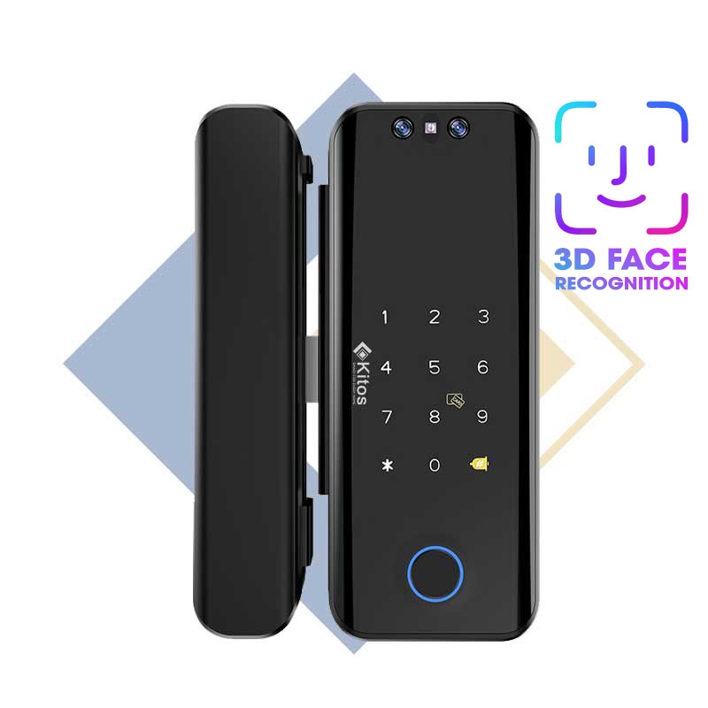 KHÓA CỬA KÍNH THỦY LỰC THÔNG MINH KITOS GL30 FACE ID