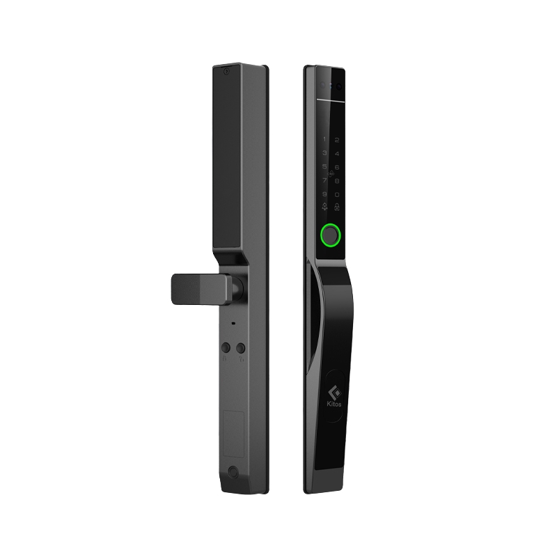 KHÓA CỬA NHÔM THÔNG MINH KITOS ALS5 FACE ID CHỐNG NƯỚC IPX6