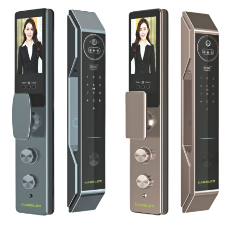 KHÓA CỬA THÔNG MINH KASSLER KL-899 CNC FACE ID 3D APP XHOME