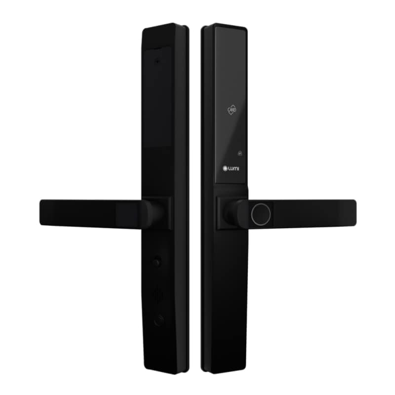 KHÓA THÔNG MINH CỬA NHÔM LUMI LM-A2/B/3585 CHỐNG NƯỚC IPX5 CHO XINGFA