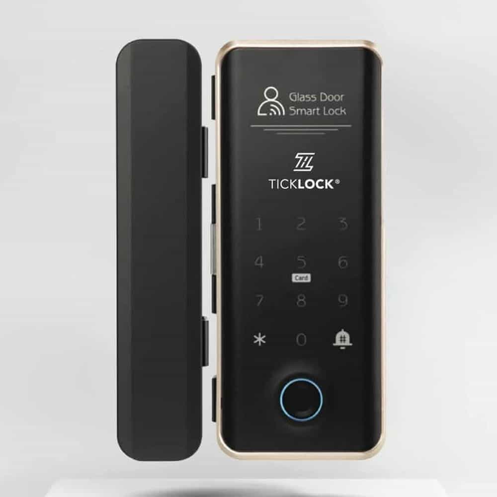 KHÓA VÂN TAY CỬA KÍNH TICKLOCK SL08