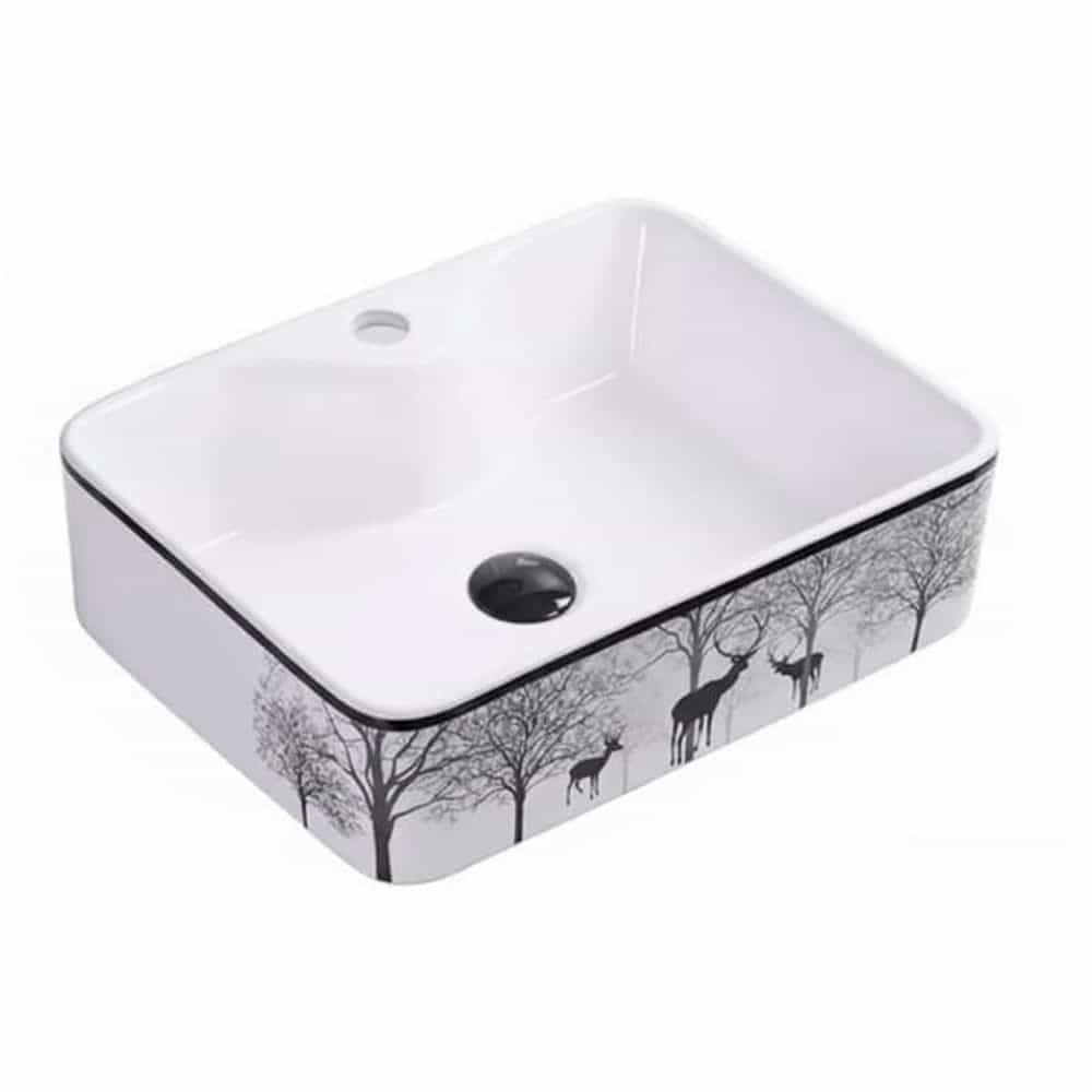 LAVABO ĐẶT DƯƠNG BÀN ĐÁ KRONEN KR8002