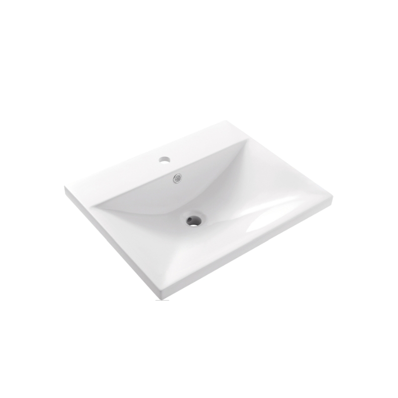 LAVABO DƯƠNG VÀNH JOMOO 12409-1/11Z-I011 MEN KHÁNG KHUẨN, TỰ LÀM SẠCH