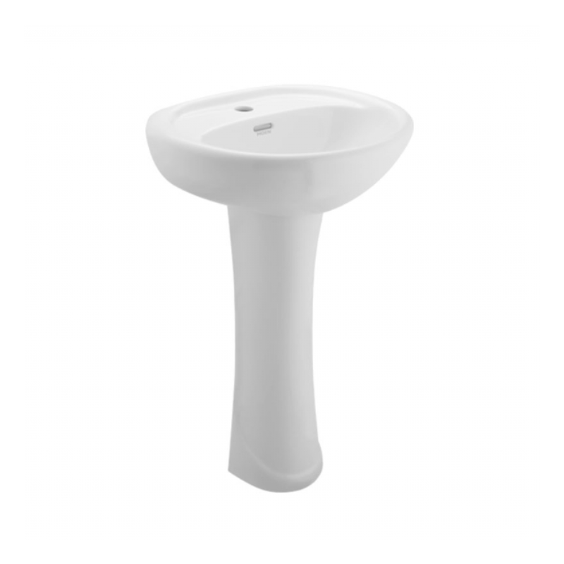 LAVABO TREO TƯỜNG MOEN SW51111PJ KÈM CHÂN DÀI CAO CẤP