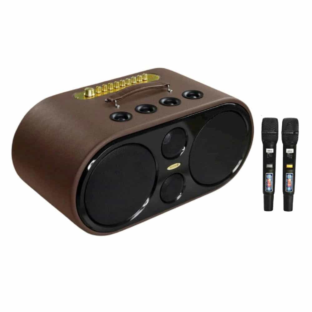 LOA DI ĐỘNG OMATON EK-9000LUXURY THÙNG GỖ BỌC DA 600W 8 ĐƯỜNG TIẾNG