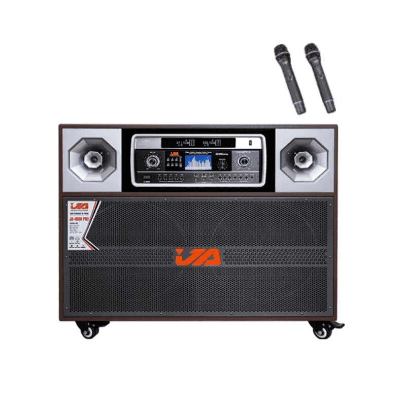 LOA ĐIỆN ĐÔI DI ĐỘNG 4 TẤC JA JA-6969 PRO (1200W)