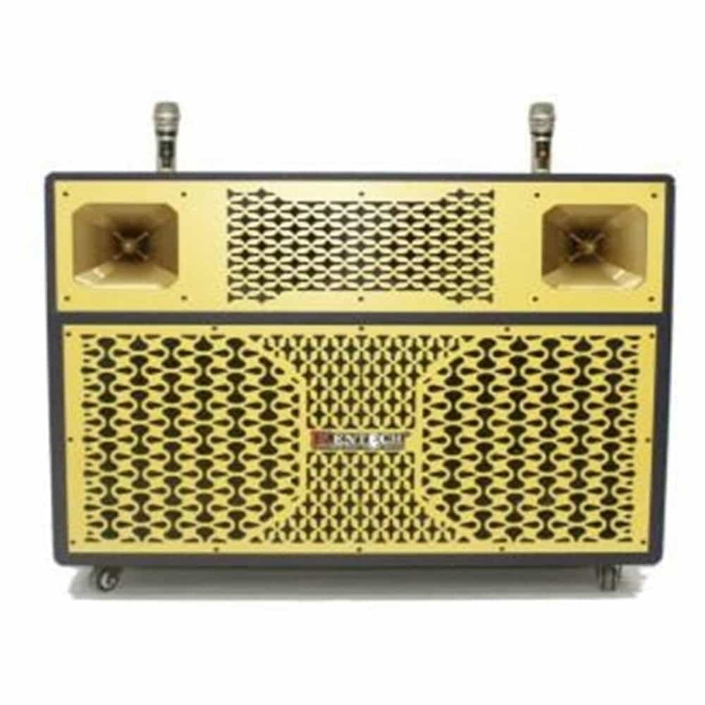 LOA KÉO DÙNG ĐIỆN GỖ 4 TẤC ĐÔI KENTECH KD-8600T (2500W)