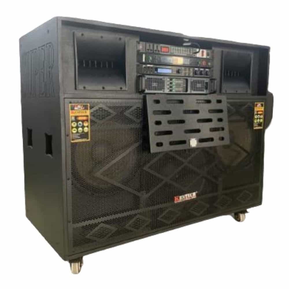 LOA KÉO DÙNG ĐIỆN GỖ 5 TẤC KENTECH KD-9600 SUP (3450W)