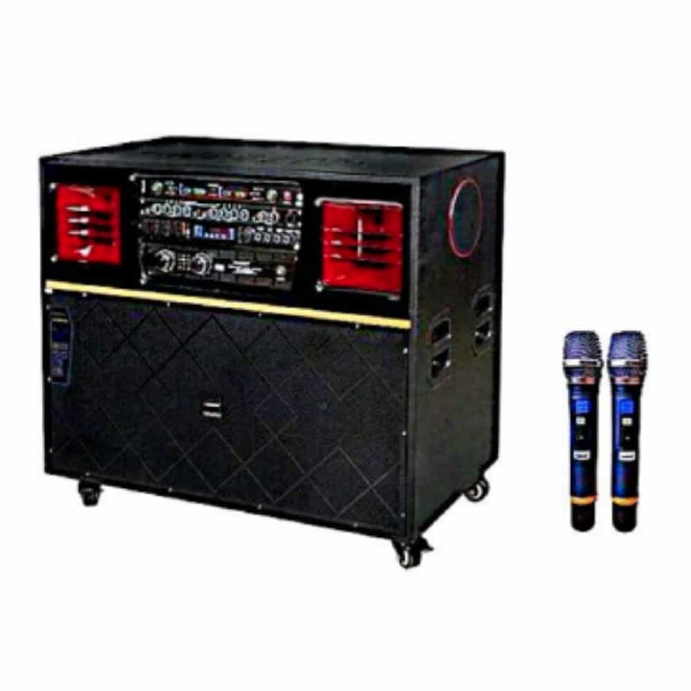 LOA KÉO THÙNG GỖ OMATON GLE-8800MG 4 TẤC ĐÔI CÔNG SUẤT 1800W