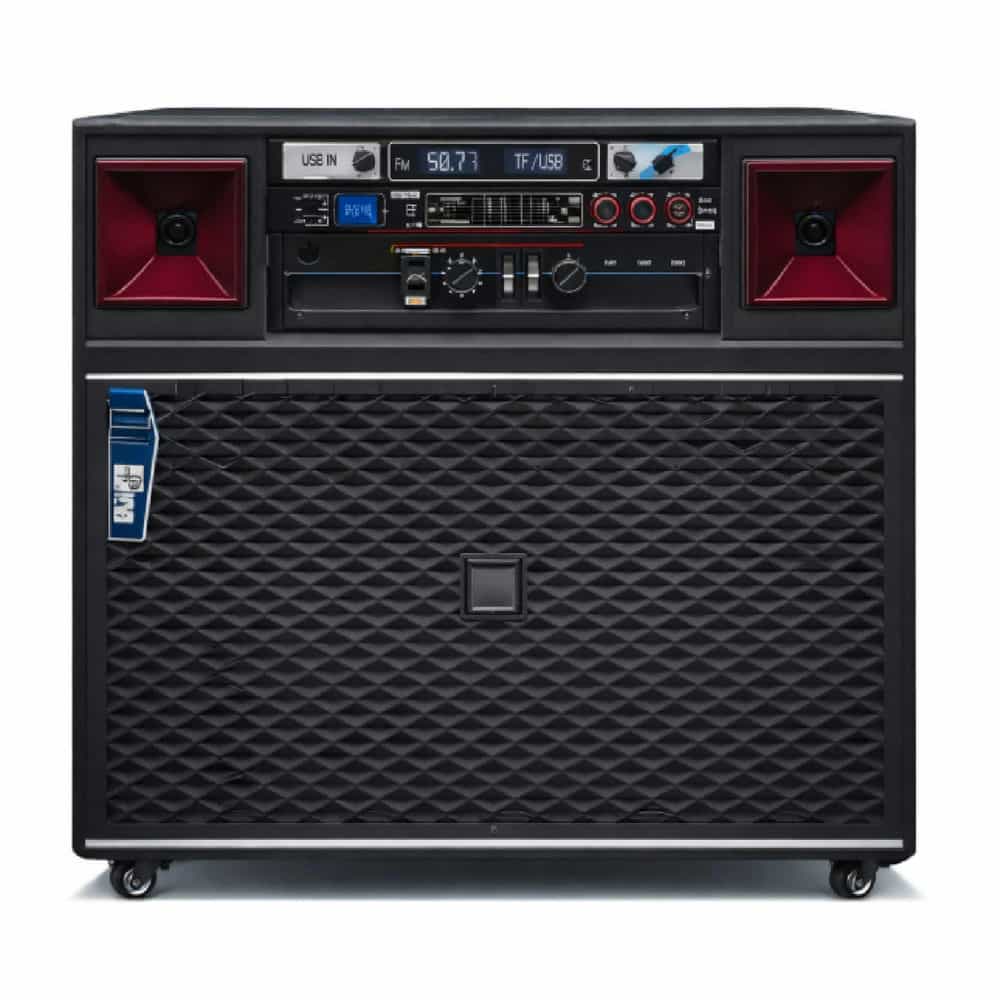 LOA KÉO THÙNG GỖ OMATON P-3000KP 3 TẤC ĐÔI CÔNG SUẤT 1200W