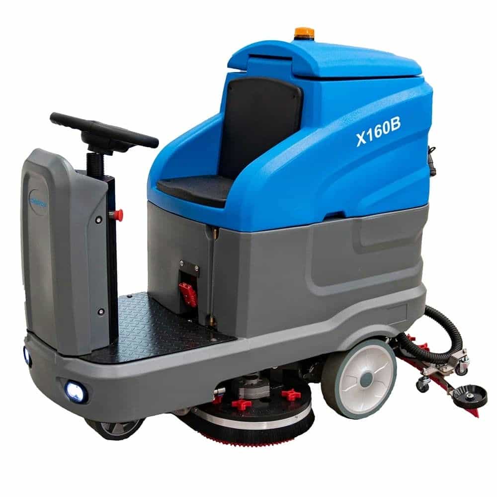 MÁY CHÀ SÀN LIÊN HỢP NGỒI LÁI CLEPROX X160B