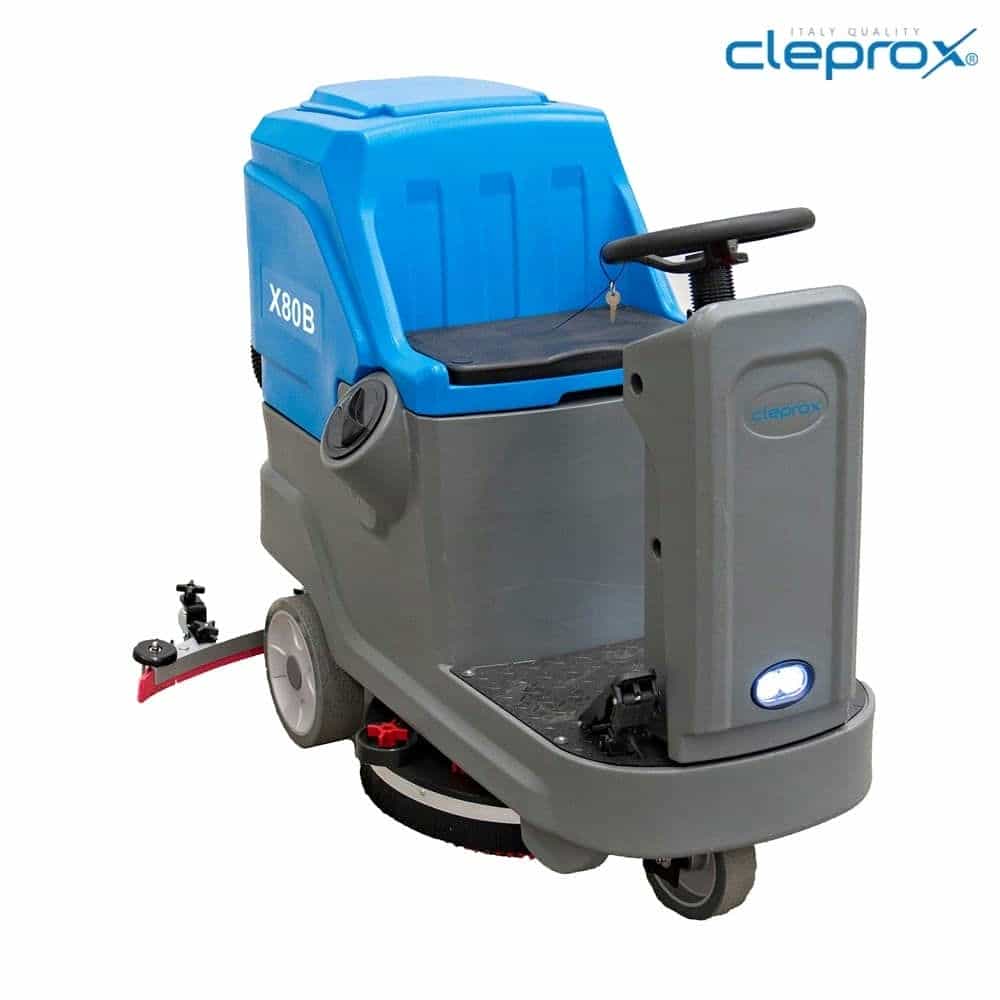 MÁY CHÀ SÀN LIÊN HỢP NGỒI LÁI CLEPROX X80B