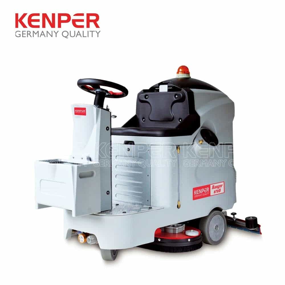 MÁY CHÀ SÀN LIÊN HỢP NGỒI LÁI KENPER RANGER 670B