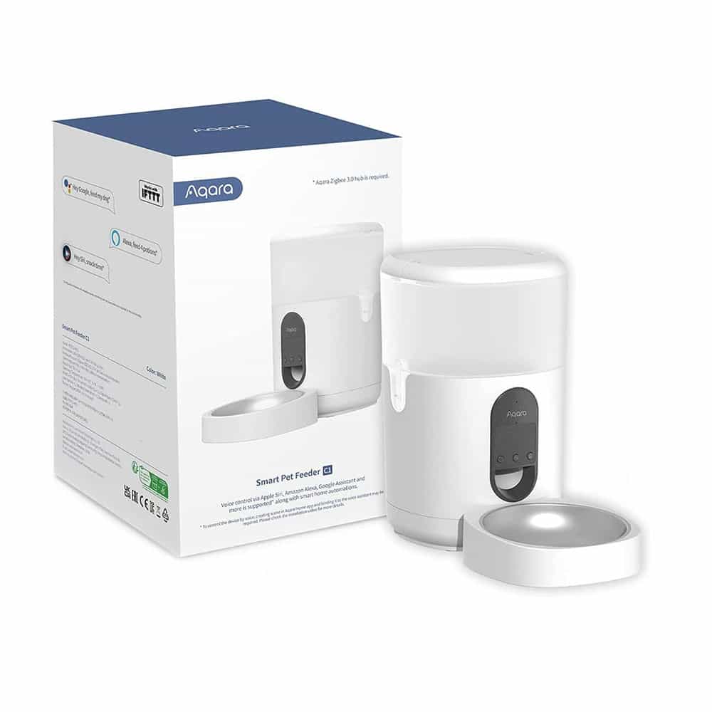 MÁY CHO THÚ CƯNG ĂN TỰ ĐỘNG AQUARA SMART PET FEEDER C1 PETC1-M01
