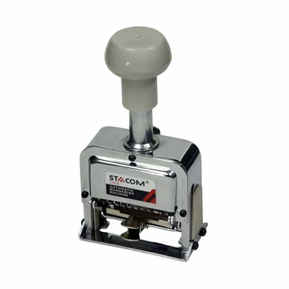 MÁY ĐÓNG SỐ NHẢY 8 SỐ STACOM C608