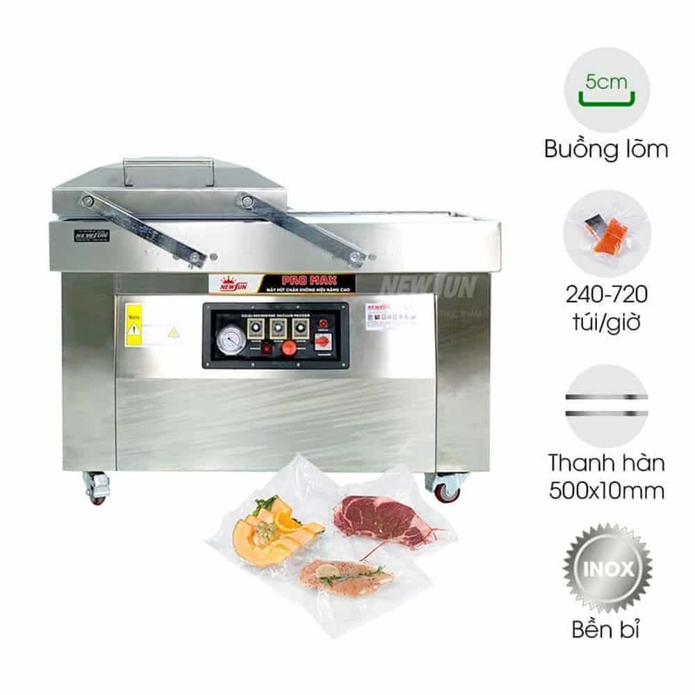 MÁY HÚT CHÂN KHÔNG PROMAX NEWSUN DZQ500-2SB-20CM-380V