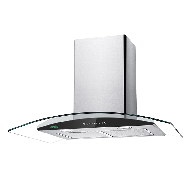 MÁY HÚT MÙI GROB C1A-K2700 NEW KÍNH CONG HÚT MẠNH 1000M3/H