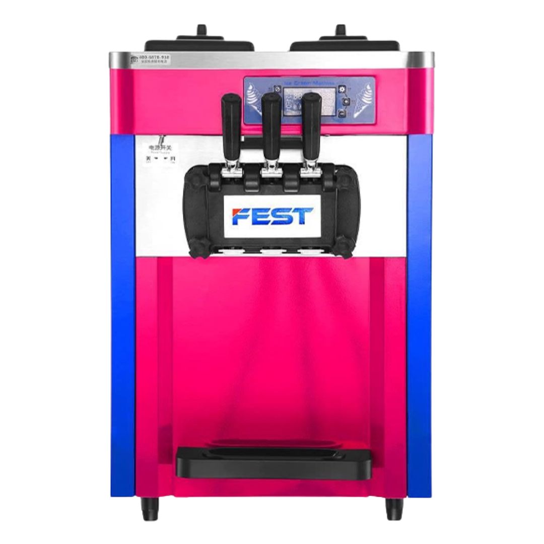 MÁY LÀM KEM CÔNG NGHIỆP FEST RC-168T ĐỂ BÀN 16–22L NĂNG SUẤT CAO