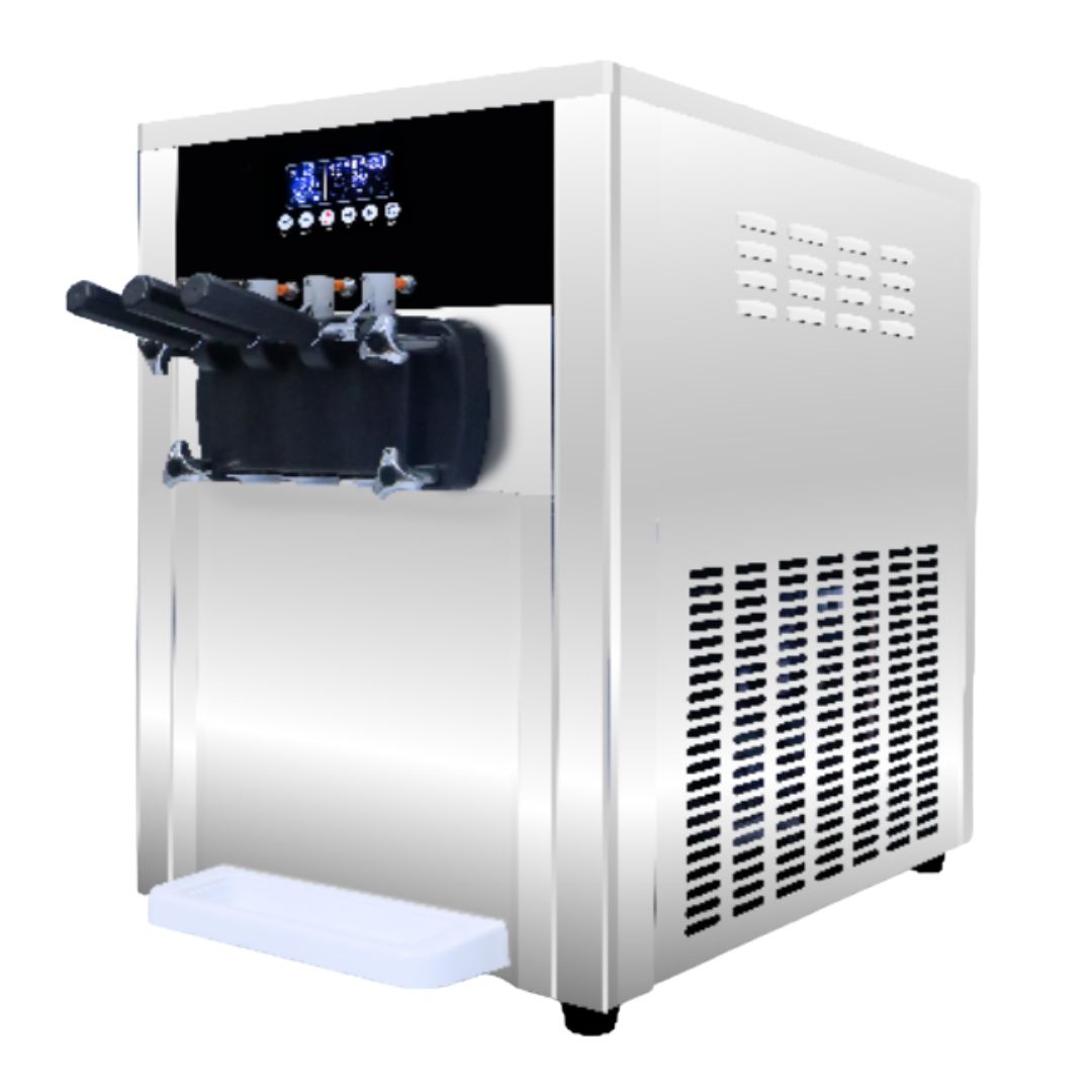 MÁY LÀM KEM CÔNG NGHIỆP FEST RC-2DB ĐỂ BÀN 20-25L/H 2 MÁY NÉN