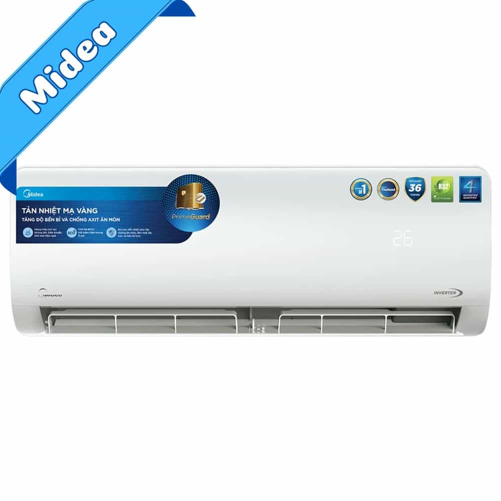 MÁY LẠNH TREO TƯỜNG INVERTER MIDEA 1.5HP MSAGII-13CRDN8