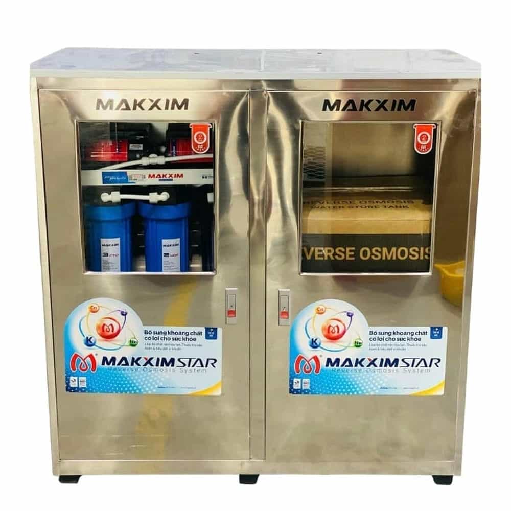 MÁY LỌC NƯỚC BÁN CÔNG NGHIỆP MAKXIM 6 LÕI MK100L-INOX