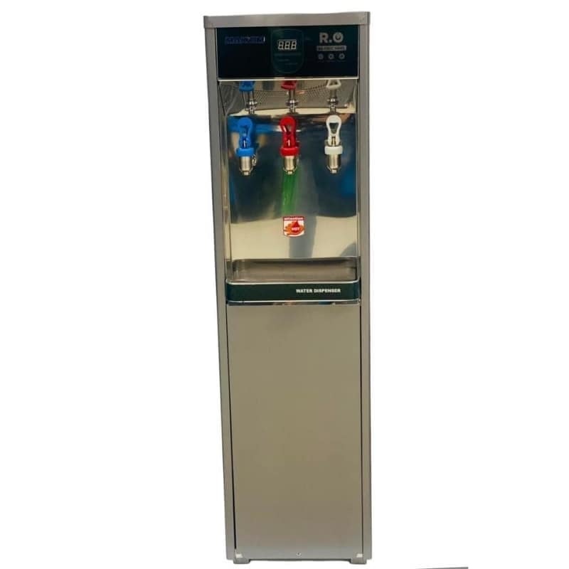 MÁY LỌC NƯỚC TINH KHIẾT RO NÓNG LẠNH NGUỘI MAKXIM 7 LÕI AB-105 (627)