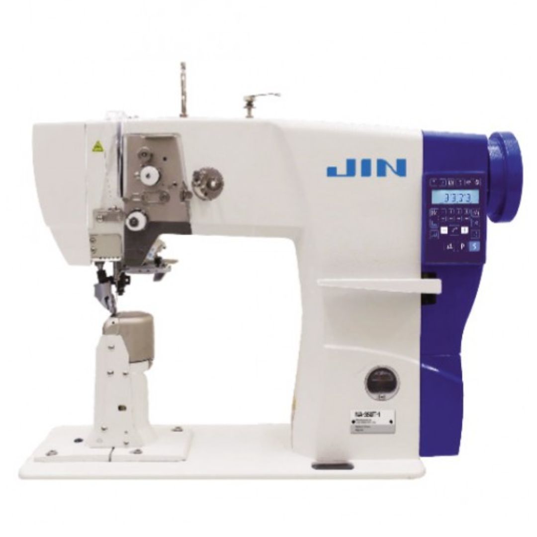 MÁY MAY 1 KIM JIN JIN-NA-35DUT1K + JIN JIN + 1 KIM, SERVO + TỰ ĐỘNG NÂNG CHÂN VỊT, CẮT CHỈ TỰ ĐỘNG