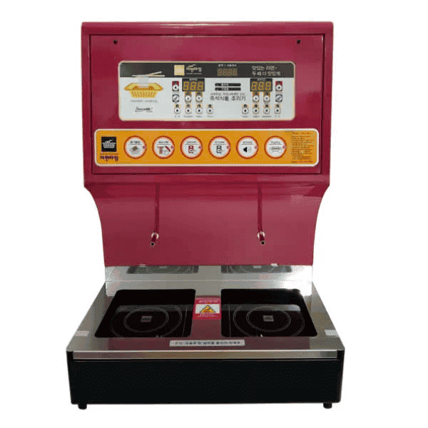 MÁY NẤU MÌ TỰ ĐỘNG CRECHEF CRE-6800R 2 NGĂN 2.5KW HÀN QUỐC